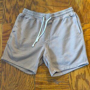 Madewell Men's Cloth Cotton Shorts Pink/Salmon Small